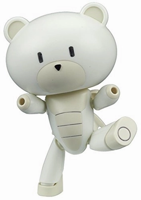Cartoon Character Superhero Hero Petitgguy (Milk White version) - 1/144 scale - HGPG, Gundam Build Fighters Try - Bandai