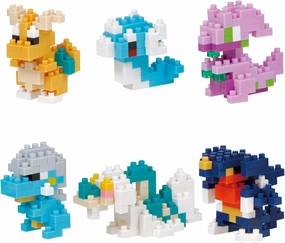Nanoblock Mini Pokemon Dragon Type NBMC-25 Mystery Drop Opening