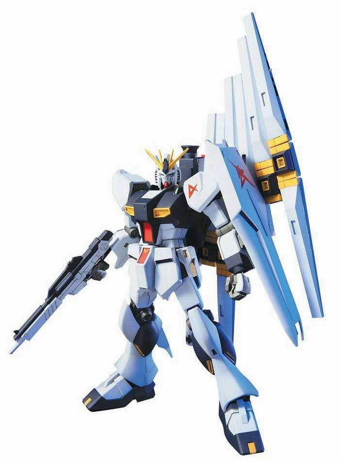 Plush Companion Gundam 1/144 HGUC #086 Char's Counterattack RX-93 Nu Gundam Model Kit