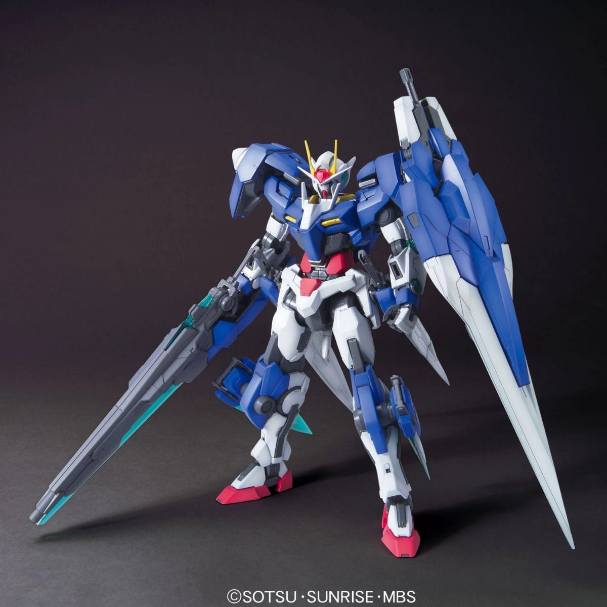 Gaming Model Underground Scene Gundam 1/100 MG 00 OO Gundam Seven Sword/G GN-0000GNHW/7SG Celestial Being Model Kit