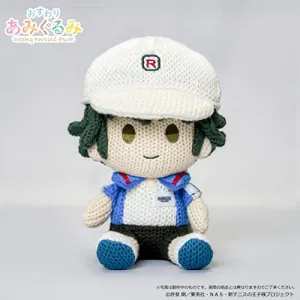Motor Artist Tiny Mark New The Prince of Tennis Sitting Knitted Plush Echizen Ryoma