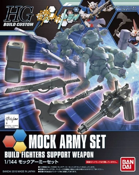 Gundam 1/144 HGBC #019 Mock Army Set Build Custom Model Kit Realistic Art Folk Art