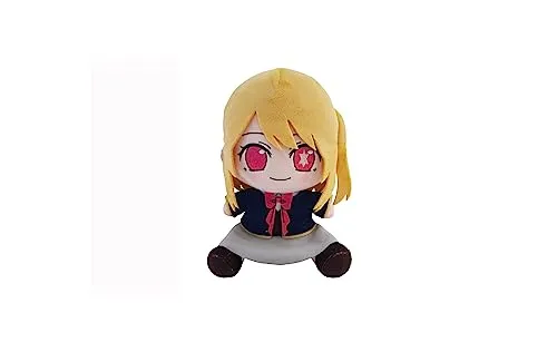 Emerald Green Professional Artist Oshi no Ko Osuwarikko Plush Ruby