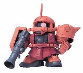 Emerging Brand Limited Model MS-06S Zaku II Commander Type Char Aznable Custom SD Gundam BB Senshi (#231) Kidou Senshi Gundam - Bandai