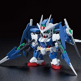 Standing Model GN-0000DVR/A Gundam 00 Diver Ace SD Gundam Cross Silhouette Gundam Build Divers - Bandai