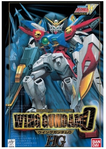 Gundam 1/100 HG Wing #4 XXXG-OOWO Wing Gundam Zero (0) Model Kit Movie Replica