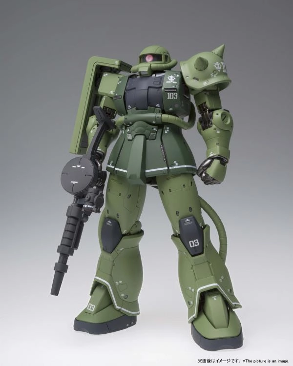 Gundam Fix Figuration Metal Composite Kidou Senshi Gundam: The Origin GFFMC MS-06C Zaku II Type C Action Figure Scandinavian design