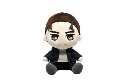 Plush "Attack on Titan" 01 Sitting Ver. Eren Little Perspective Artistic Creation
