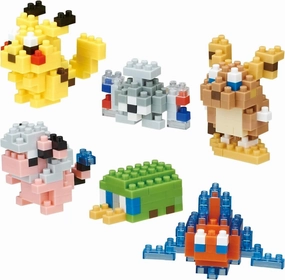 Secret Miniature Box Collector's Edition Series Pok??mon Nanoblock Electric 6 Types NBMC-08