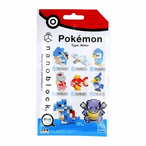 Collector's Pack Reveal Surprise Pack Opening Pokemon Nanoblock Mini NBMC-16 - Water Type