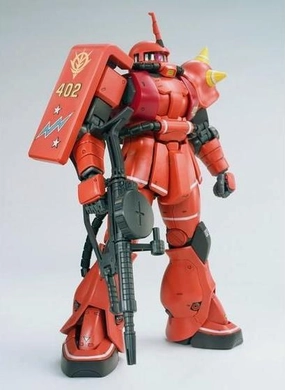 Gundam 1/100 MG MS-06S Zaku II (Johnny Ridden Custom) 2.0 Model Kit Exclusive Collection Showcase Gallery Worthy