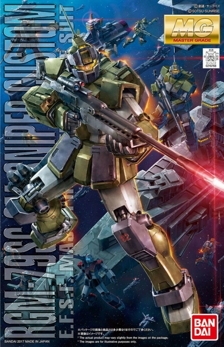 Family Heirloom Decorative Accent Gundam 1/100 MG GM Sniper Custom Mobile Suit MSV Model Kit