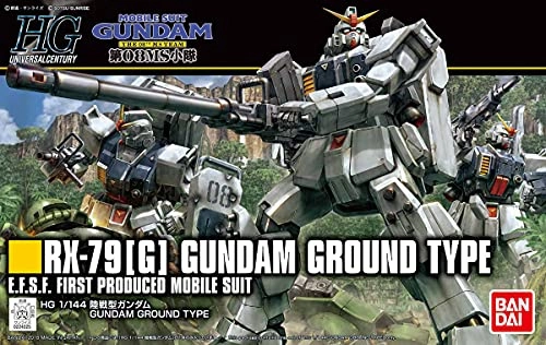 RX-79[G] Gundam Ground Type HGUC Kidou Senshi Gundam: Dai 08 MS Shotai - Bandai Anime Model