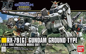 RX-79[G] Gundam Ground Type HGUC Kidou Senshi Gundam: Dai 08 MS Shotai - Bandai Anime Model