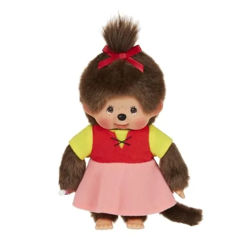 Synthetic Blend Heidi, Girl of the Alps Heidi x Monchhichi Plush S Girl
