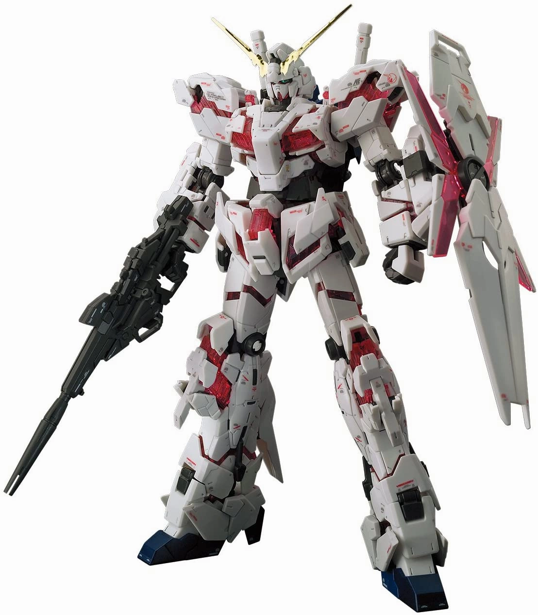 Anniversary Present Robot Figure Gundam 1/144 RG #25 RX-0 Unicorn Gundam (Full Psycho Frame) Model Kit