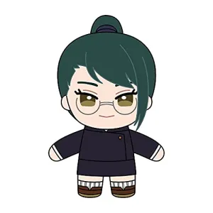 Jujutsu Kaisen 0: The Movie Nuigurumi x Doll Mini Zen'in Maki Platinum Edge