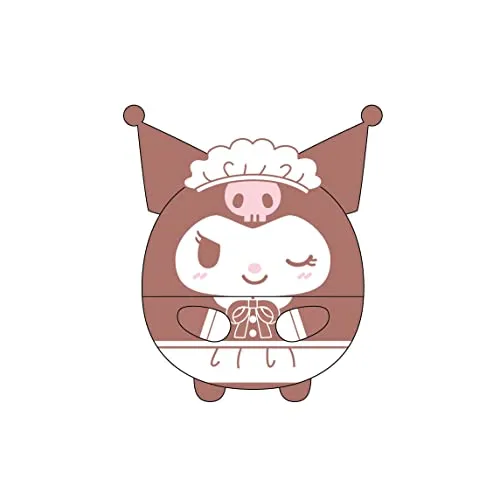 Mini Sack SR-57 Sanrio Characters Fuwakororin (M Size) 3 B Kuromi