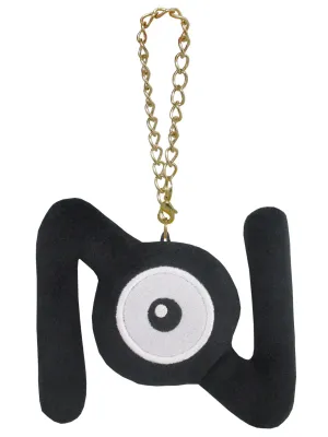 "Pokemon" All Star Collection Mascot Plush Vol. 2 PM28 Unown N Small Appliance Mini Picture