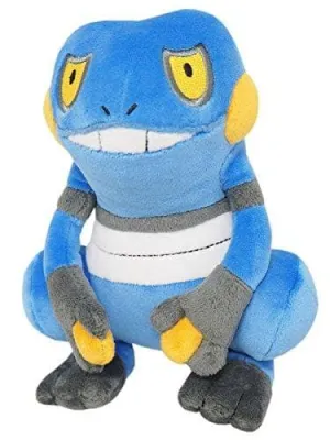 "Pokemon" Allstar Collection Plush PP45 Croagunk (S Size) Swimming Hero Tiny Gadgetry