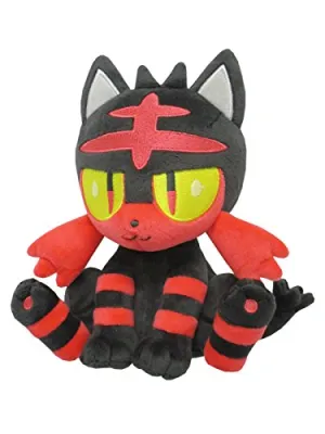 "Pokemon" Allstar Collection Plush PP55  Litten (S Size) Little Creature