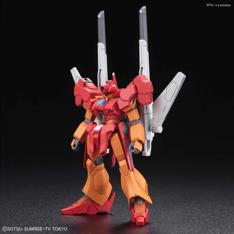 Gundam 1/144 HGBD #015 RGM-89BM Jegan Blast Master Model Kit Exhibition Piece Graffiti Figure