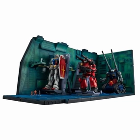 Customizable Toy Vibrant Colors Realistic Model Series "Mobile Suit Gundam" (For 1/144 Scale HG Series) White Base Catapult Deck ANIME EDITION