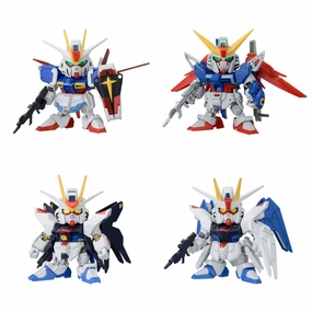 Editor's Choice Gundam SD BB Senshi C.E. Fateful Confrontation (Battles of Destiny) Set of 4 Model Kits