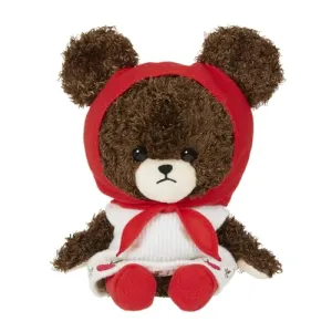 Pocket Size Mini Chest The Bear's School Mokomoko Jackie Plush Apple Girl