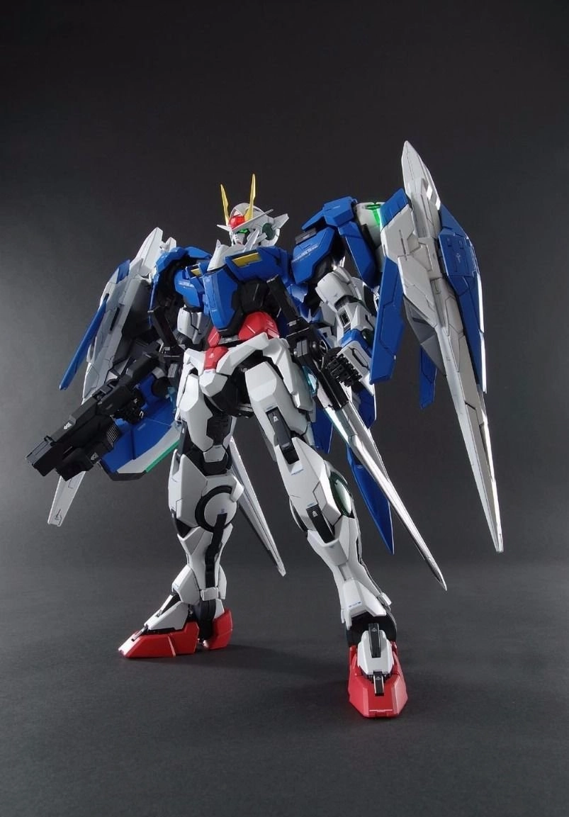 Gundam 1/60 PG Gundam 00 GN-0000 GNR-010 00 Raiser Model Kit Emerging Brand