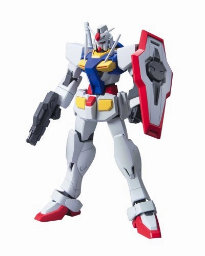 Action Toy GN-000 - 0 Gundam (Type A.C.D. version) - 1/144 scale - HG00 (#45) Kidou Senshi Gundam 00 - Bandai