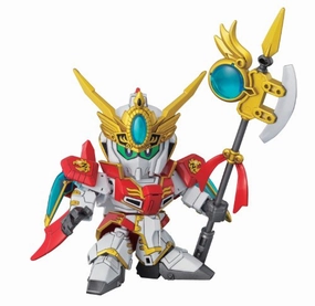 Swapable Head Collectible Statue Rikuson Zeta Plus (Shin version) SD Gundam Sangokuden series (#028) SD Gundam Sangokuden Brave Battle Warriors - Bandai