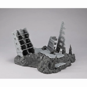 RM Series G Structure "Mobile Suit Gundam" (GS02M) New York City Ruins (Material Color Edition) Landmark Replica Folk Tale
