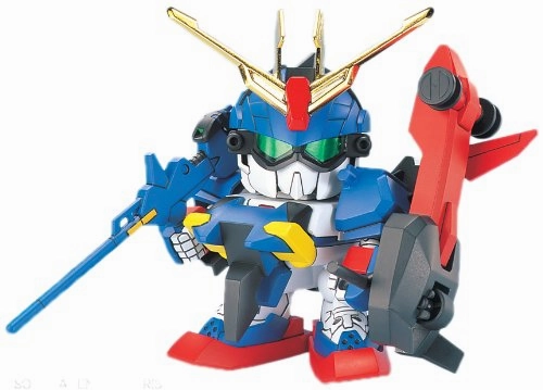 Tokimaru Zero Three SD Gundam BB Senshi (#220), SD Gundam Musha Maruden - Bandai Mini Collectible Abstract art