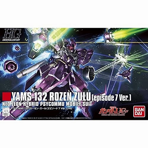 YAMS-132 Rozen Zulu (Episode 7 Ver. version) - 1/144 scale - HGUC (#185), Kidou Senshi Gundam UC - Bandai Movie Hero