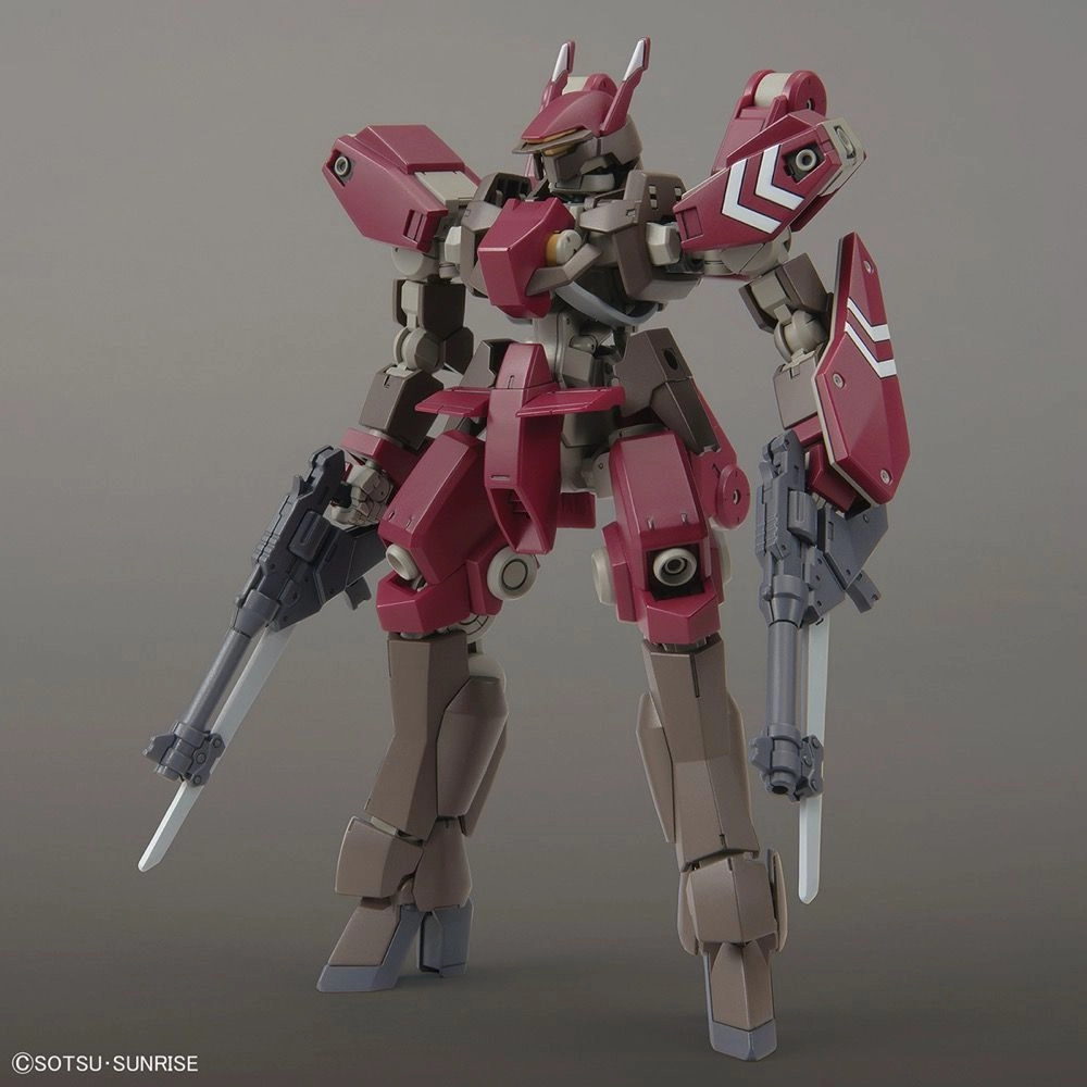 Gundam 1/144 HG IBO #044 EB-05c Cyclase's Schwalbe Custom Model Kit Viking Statue