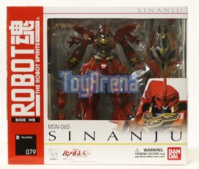 Robot Design Appreciating Asset Robot Spirits Damashii #079 MSN-06S Sinanju Gundam Action Figure