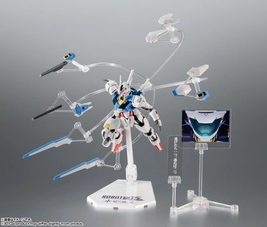 Robot Spirits R-310 XVX-016 Gundam Aerial Ver. A.N.I.M.E (Robot Spirits 15th Anniversary Ver.) Action Figure Mid Century