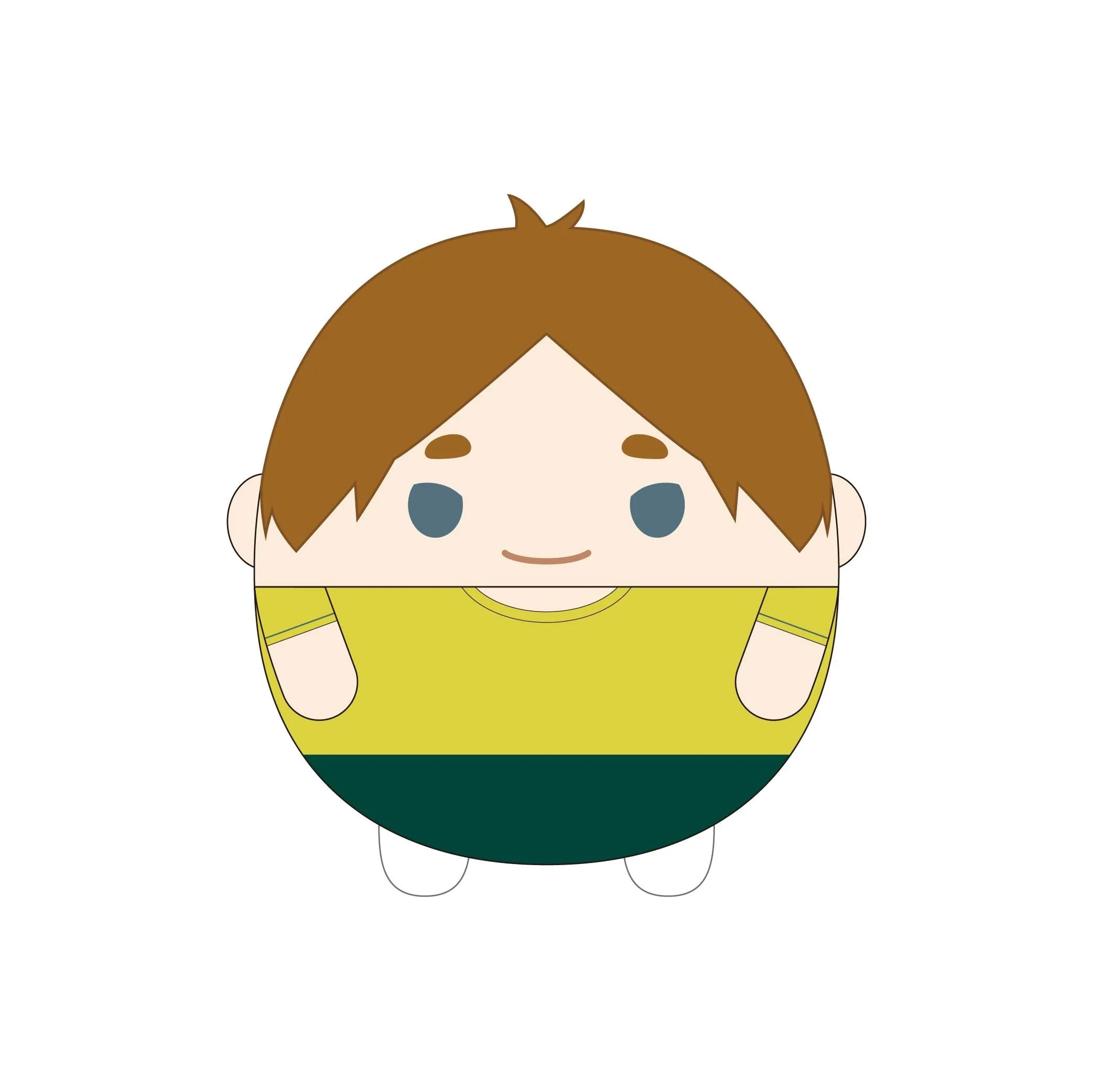 Regal Worker HQ-80 "Haikyu!!" Fuwakororin Big 10 E Komori Motoya