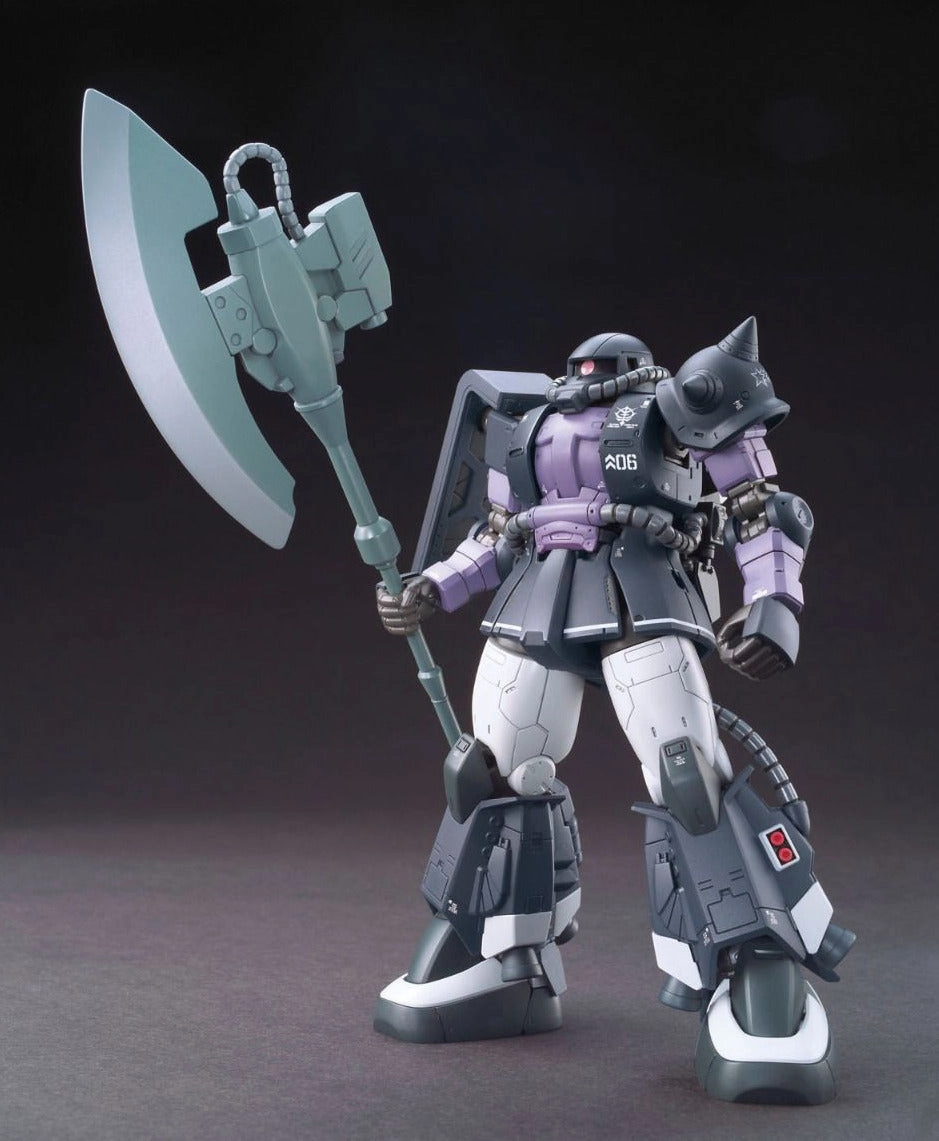 Bohemian style Detailed Statue Gundam 1/144 HG The Origin #005  MS-06R-1A Zaku II High Mobility Type (Ortega) Model Kit