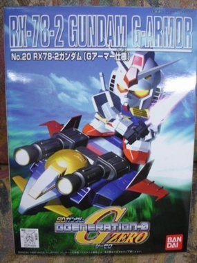 Global Phenomenon RX-78-2 Gundam RX-78-2 Gundam with G Armor SD Gundam G Generation (#20) Kidou Senshi Gundam - Bandai
