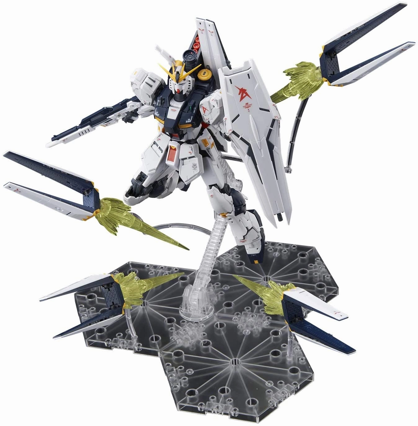 Collector's Album RX-93 Nu Gundam (Fin Funnel Effect Set version) - 1/144 scale - RG Kidou Senshi Gundam: Char's Counterattack - Bandai Spirits