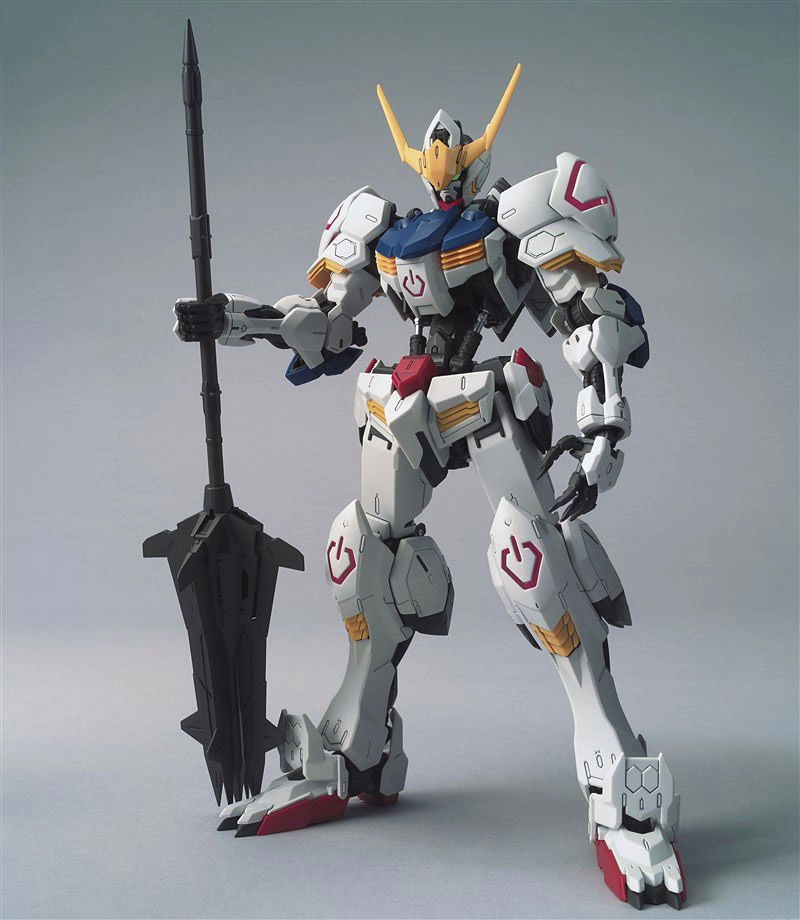 Gundam 1/100 MG IBO ASW-G-08 Gundam Barbatos Iron Blooded Orphans Model Kit Dining Table Top Rated