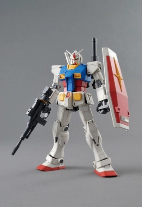 Manga Figure Desert Creature Gundam 1/100 MG The Origin RX-78-2 Gundam Origin Ver. Model Kit