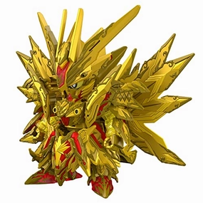 SD Gundam World Heroes: THE LEGEND OF DRAGON KNIGHT Superior Strike Freedom Drangon Award Trophy Desktop Toy