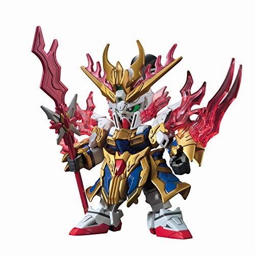 SD Gundam World Sangoku Soketsuden Zhang Fei God Gundam Collector's Album Limited Statue