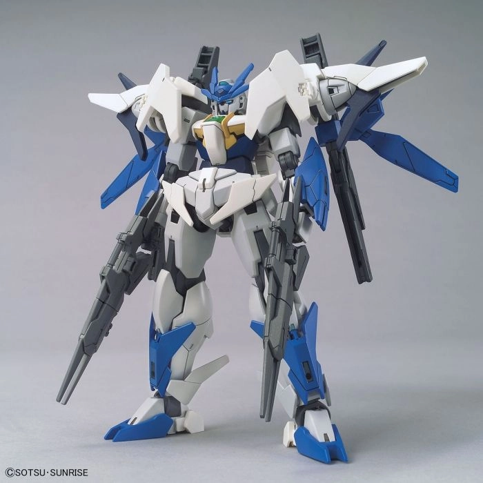 Child Safe Cross Culture Gundam 1/144 HGBD:R #039 GN-0000DVR/SM Gundam 00 Sky Moebius Model Kit