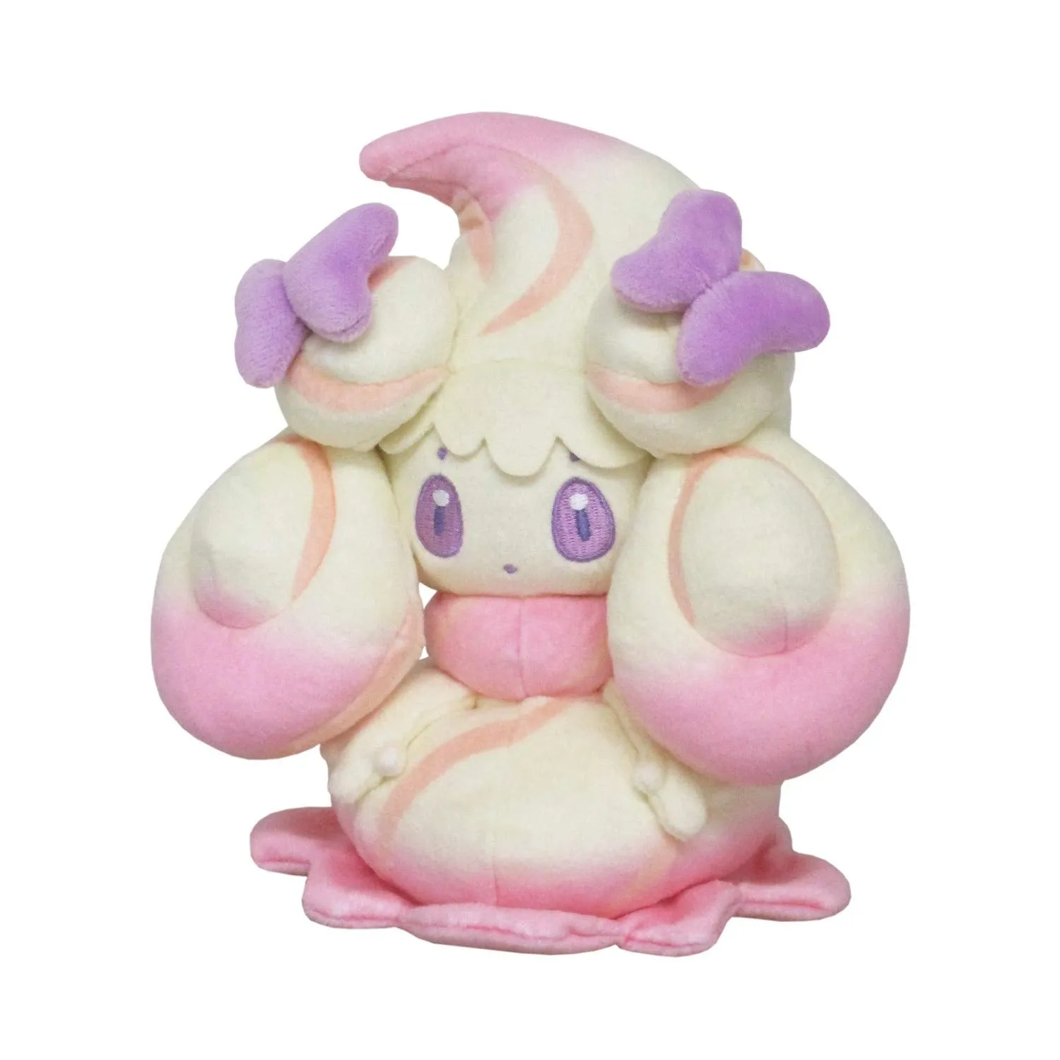 "Pokemon" Allstar Collection Plush PP181 Alcremie Ruby Mix Ribbon Amezaiku (S Size) Sovereign Worker