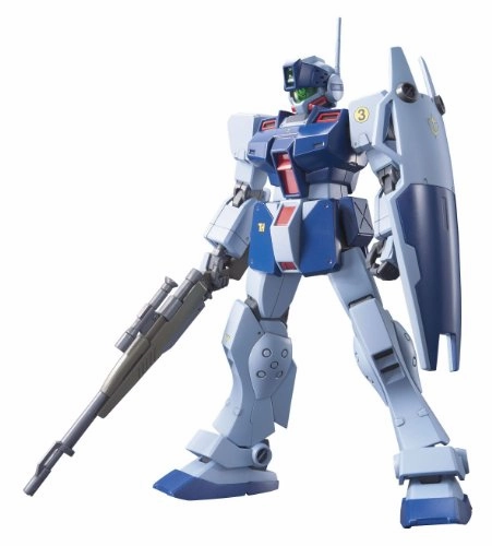 Silver Coated RGM-79SP GM Sniper II - 1/144 scale - HGUC (#141) Kidou Senshi Gundam 0080 Pocket no Naka no Sensou - Bandai