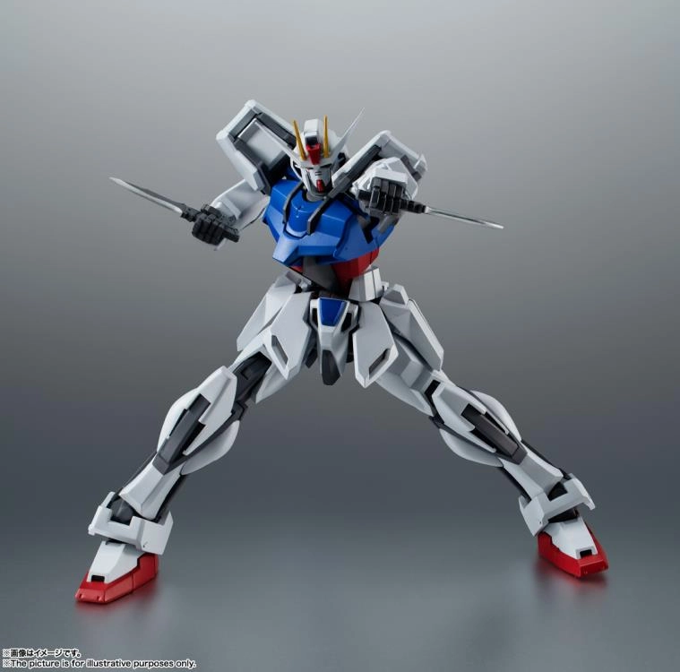 Robot Spirits #R-300 GAT-X105 Strike Gundam Ver. A.N.I.M.E. Action Figure Enduring Classic
